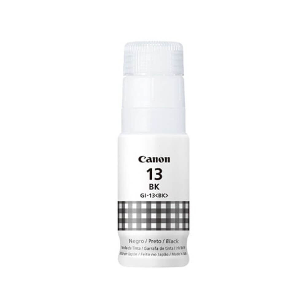 Refil de Tinta Canon GI-13BK Preto Para Canon G510, G610 - Impressorajato